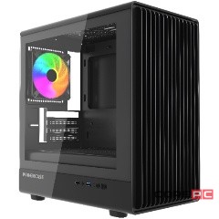 Компьютерный корпус Powercase Mistral Micro C4B ARGB Black (CMMCB-A4)