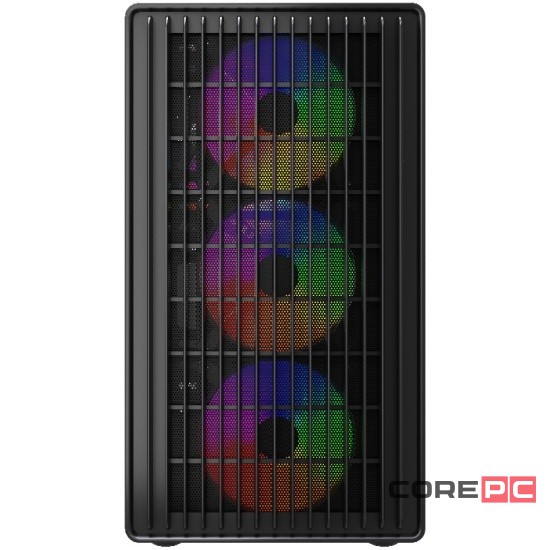 Компьютерный корпус Powercase Mistral Micro C4B ARGB Black (CMMCB-A4)