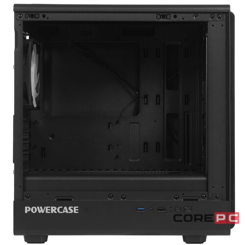Компьютерный корпус Powercase Mistral Micro C4B ARGB Black (CMMCB-A4)