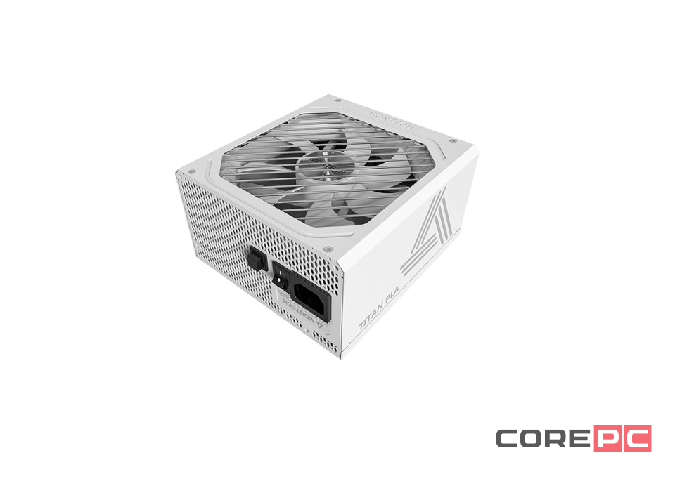 Блок питания Montech 1200W TITAN PLATINUM White (TIX0126) 16 Pin (PCIe 5.0 Connector Cable Details)