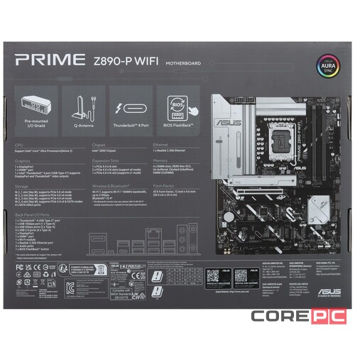 Материнская плата ASUS PRIME Z890-P WIFI (90MB1I70-M0EAY0)