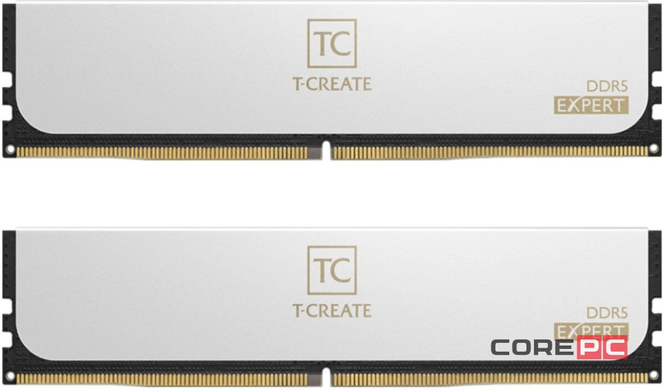 Оперативная память 128 Gb 6400 MHz Team Group T-CREATE Expert White (CTCWD5128G6400HC42CDC01)
