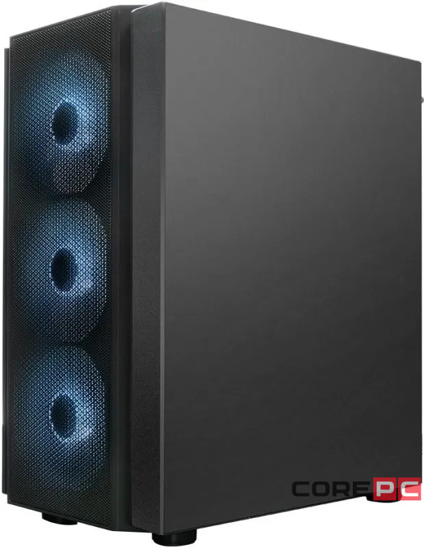 Компьютерный корпус XASTRA A402M 4ARGB-C6 TG Black (A402M-4FC12A-BK-C6)