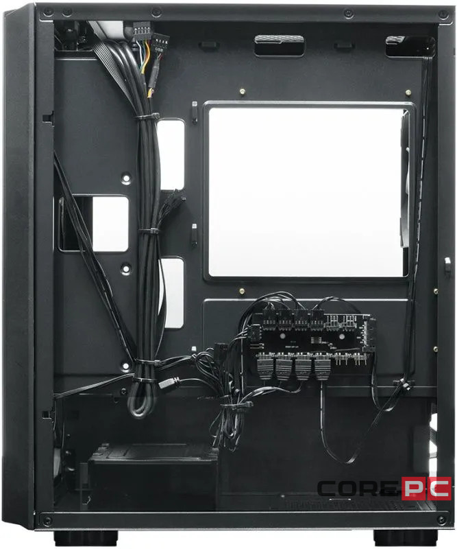 Компьютерный корпус XASTRA A402M 4ARGB-C6 TG Black (A402M-4FC12A-BK-C6)