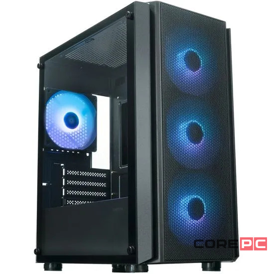 Компьютерный корпус XASTRA A402M 4ARGB-C6 TG Black (A402M-4FC12A-BK-C6)