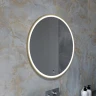 Зеркало MIXLINE Делуна D700 ТХ ал. профиль ЗОЛОТО, бесконтактный сенсор, светодиодная подсветка