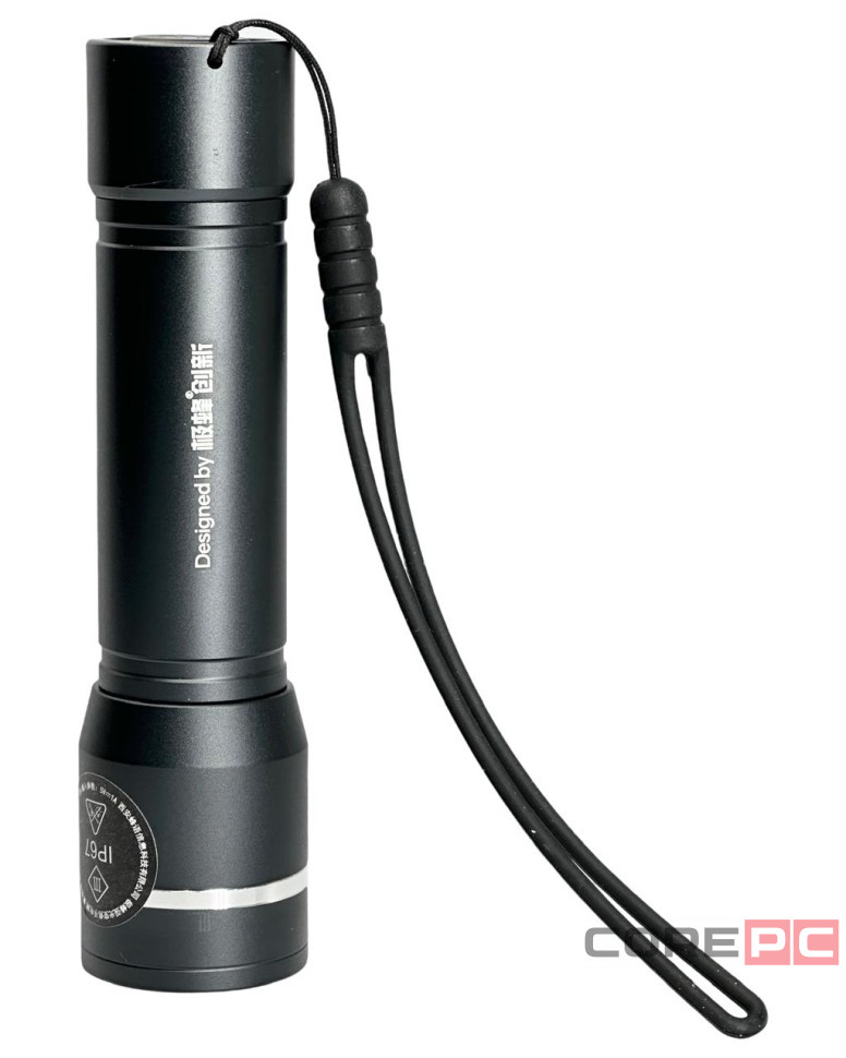 Фонарик Xiaomi Beebest Portable Flashlight Youth Edition FZ103 черный