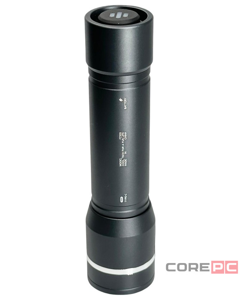 Фонарик Xiaomi Beebest Portable Flashlight Youth Edition FZ103 черный