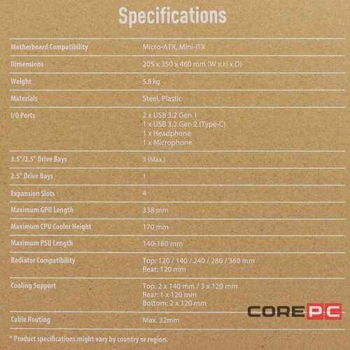 Компьютерный корпус ASUS PRIME CASE AP201 TG White (90DC00G3-B39010)