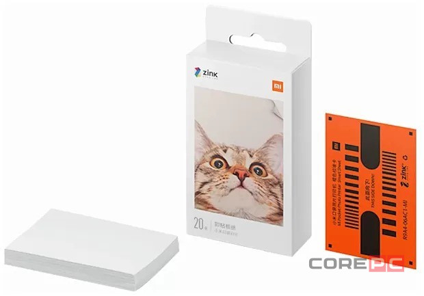 Фотобумага для Xiaomi Mi Portable Photo (20шт.) XMBXXZ01HT