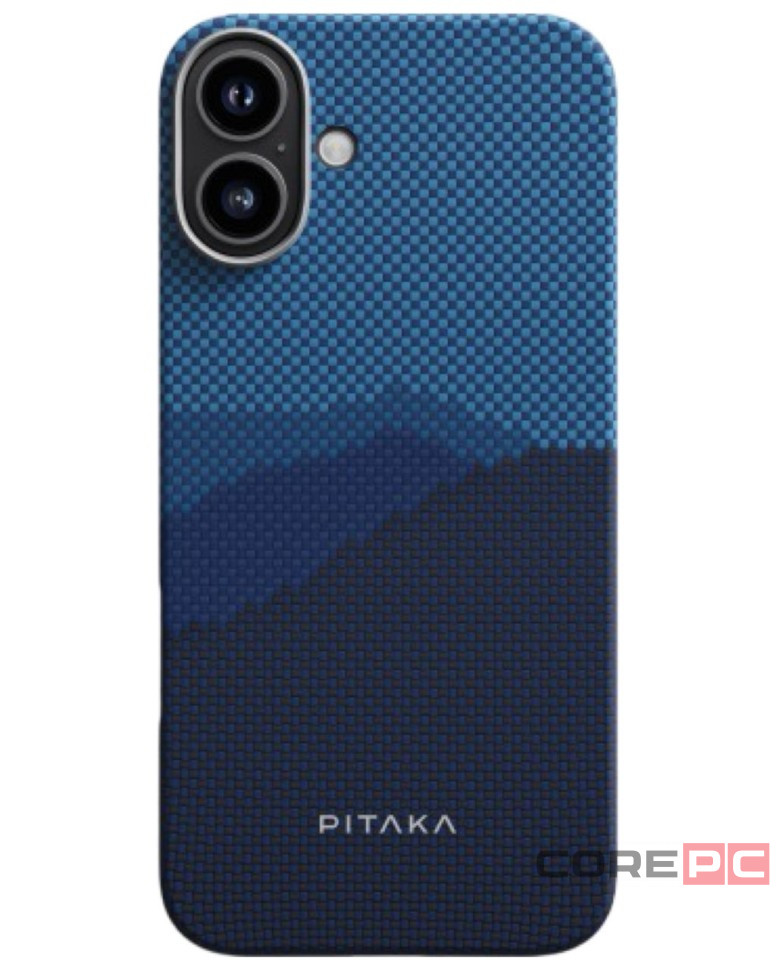 Накладка для i-Phone 16 6.1" Pitaka StarPeak Tactile Woven case (Over the horizon)