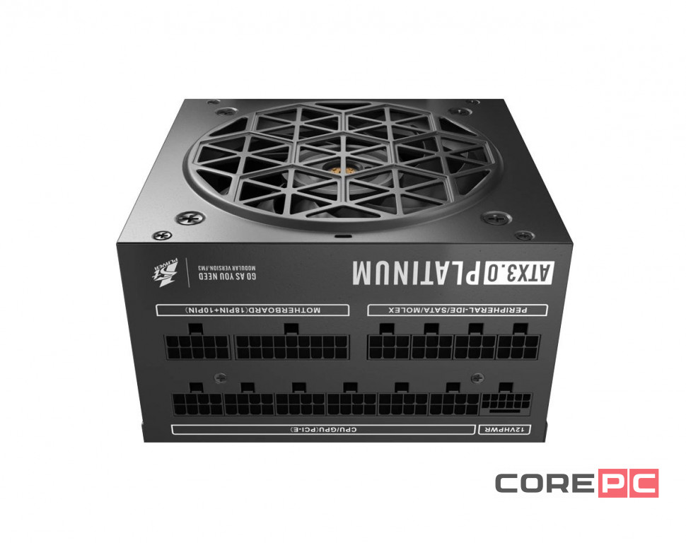 Блок питания 1STPLAYER 1300W NGDP Platinum Black (HA-1300BA3-BK) 16 Pin (PCIe 5.0 Connector Cable Details)