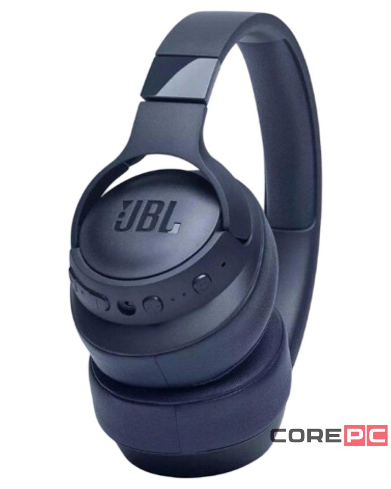 Стереонаушники Bluetooth Полноразмерные JBL T720BT5.0/450mah/40ч синие