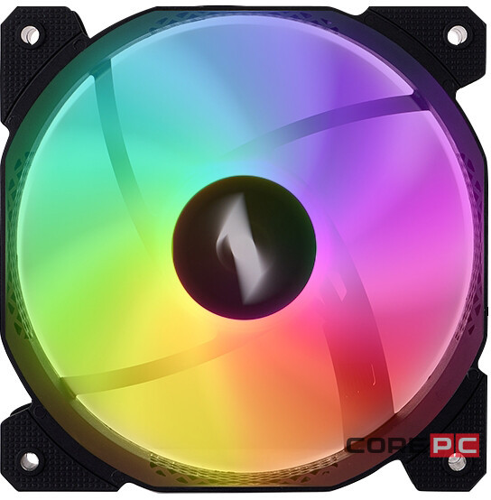 Вентилятор для корпуса 1STPLAYER F7 ARGB Black (F7-BK)