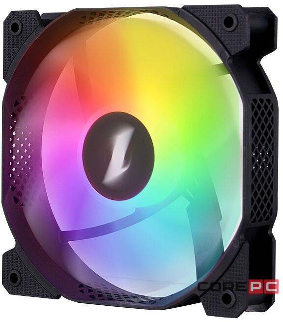 Вентилятор для корпуса 1STPLAYER F7 ARGB Black (F7-BK)