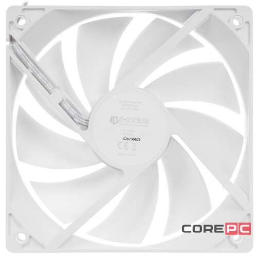 Вентилятор для корпуса ID-COOLING FL-12025 White