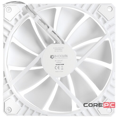 Вентилятор для корпуса ID-COOLING WF-14025-XT WHITE V2 PWM BOX