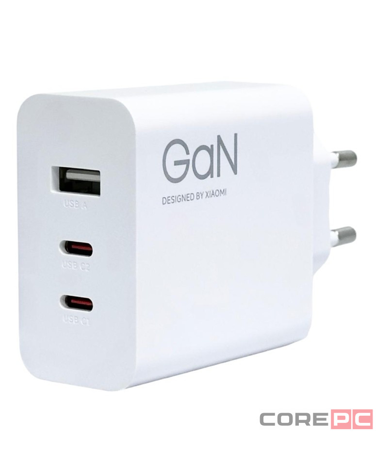 Сетевое зарядное устройство Xiaomi MI 1USB/2C 90W (MDY-19-EK) белое