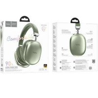 Стереонаушники Bluetooth полноразмерные Hoco W35 Max V5.3/45ч зеленые