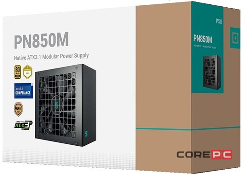 Блок питания Deepcool 850W PN850M (R-PN850M-FC0B-WGEU) 16 Pin (PCIe 5.0 Connector Cable Details)