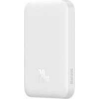 Powerbank Baseus 6000mAh Magnetic Mini Air Wireless Fast charge 20W Type-C белый
