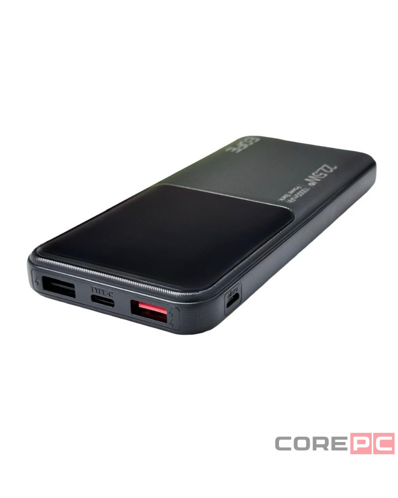 Powerbank EOFE G101 10000mAh 3A /22.5W 2USB/Type-C с дисплеем чёрный