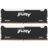 Оперативная память 64 Gb 3200 MHz Kingston FURY Beast RGB Black (KF432C16BB2AK2/64)