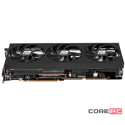 Видеокарта PowerColor (RX7700XT 12G-F/OC) Radeon RX 7700 XT 12GB Fighter