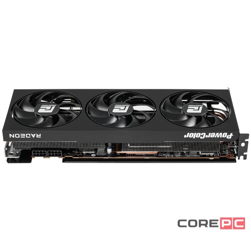 Видеокарта PowerColor (RX7700XT 12G-F/OC) Radeon RX 7700 XT 12GB Fighter