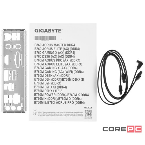 Материнская плата Gigabyte B760M GAMING AC DDR4