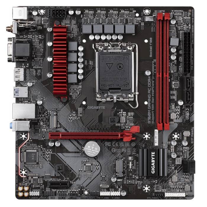 Материнская плата Gigabyte B760M GAMING AC DDR4