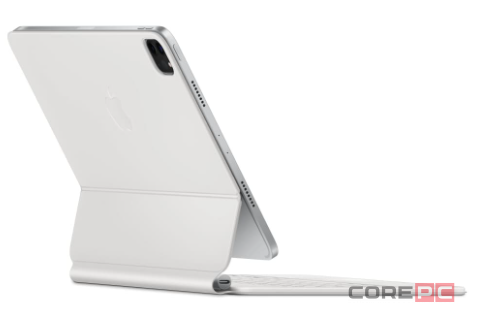 Клавиатура Apple Magic Keyboard with Trackpad для iPad Pro 11 (2024) русская (нейлон с подставкой) (белый) (MWR03)