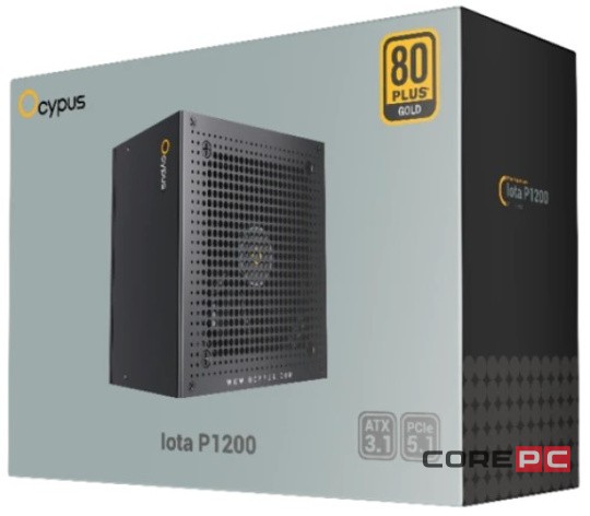 Блок питания Ocypus 1200W Iota P1200 (Iota-P1200-G1FFBK024X-EU) 16 Pin (PCIe 5.0 Connector Cable Details)