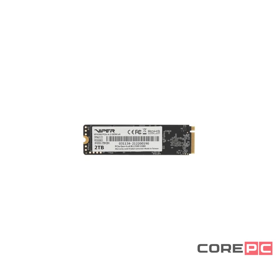 Твердотельный накопитель Patriot 2000 Gb VIPER VP4300-2TBM28H