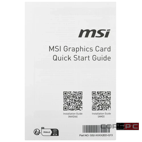 Видеокарта MSI (G5060-8I2C) GeForce RTX 5060 8G INSPIRE 2X OC