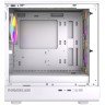 Компьютерный корпус Powercase Mistral Micro C4W ARGB White (CMMCW-A4)