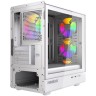 Компьютерный корпус Powercase Mistral Micro C4W ARGB White (CMMCW-A4)
