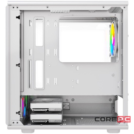 Компьютерный корпус Powercase Mistral Micro C4W ARGB White (CMMCW-A4)