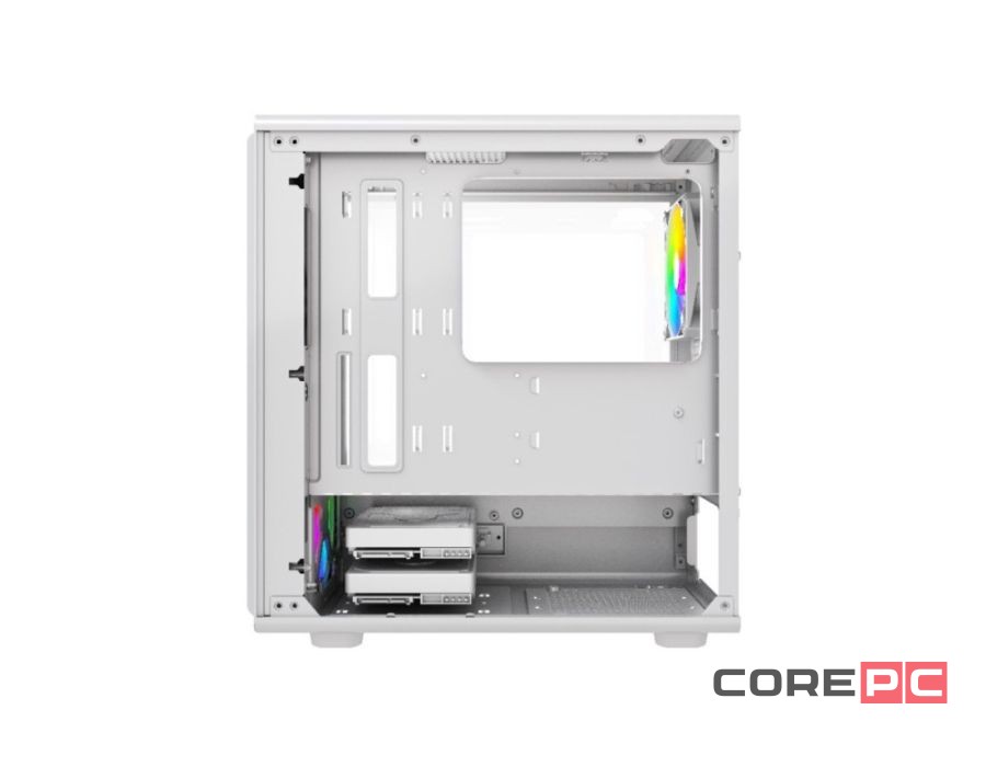 Компьютерный корпус Powercase Mistral Micro C4W ARGB White (CMMCW-A4)