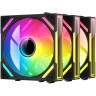 Комплект вентиляторов для корпуса XASTRA FS120B Reverse ARGB Black (FS120-3BA-SRX-GL)