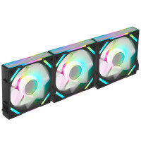 Комплект вентиляторов для корпуса XASTRA FS120B Reverse ARGB Black (FS120-3BA-SRX-GL)