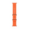 Apple Watch Ultra 2 49 mm Titanium Case Orange Ocean Band (One Size)
