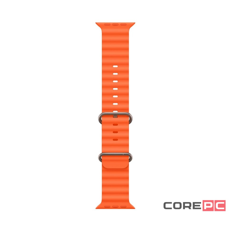 Apple Watch Ultra 2 49 mm Titanium Case Orange Ocean Band (One Size)