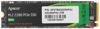 Твердотельный накопитель Apacer 2000 Gb (AP2TBAS2280P4U-1)