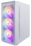 Компьютерный корпус 1STPLAYER FD3 FRGB White (FD3-WH-4F1-W)