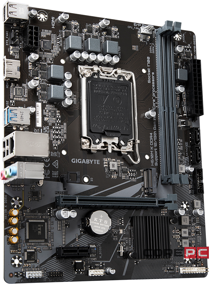 Материнская плата Gigabyte H610M K DDR4