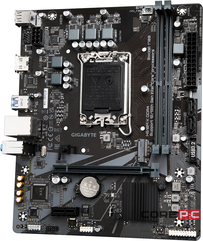 Материнская плата Gigabyte H610M K DDR4