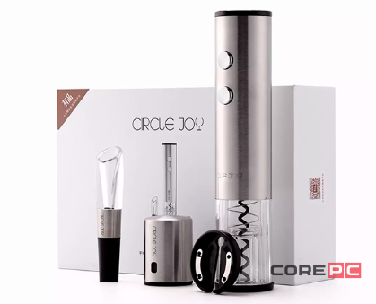 Винный набор аксессуаров Xiaomi Circle Joy Wine Accessories Gift Set 4 в 1 (CJ-TZ02) (серебристый)