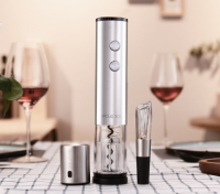 Винный набор аксессуаров Xiaomi Circle Joy Wine Accessories Gift Set 4 в 1 (CJ-TZ02) (серебристый)