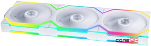 Комплект вентиляторов для корпуса Lian Li UNI FAN SL WIRELESS 120 Reverse Blade ARGB White (G99.12RSL1W3W.R0)